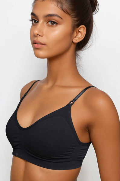 Padded Bra in Black