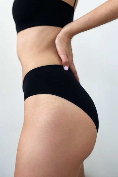 High-Waist Brief In Black x Pack of 3
