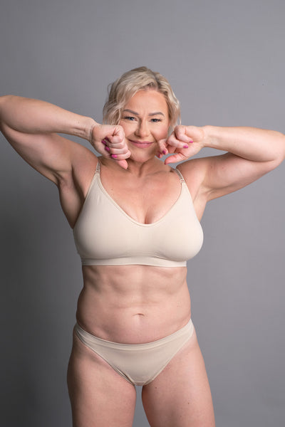Low-Waist Thong In Beige x Pack Of 3