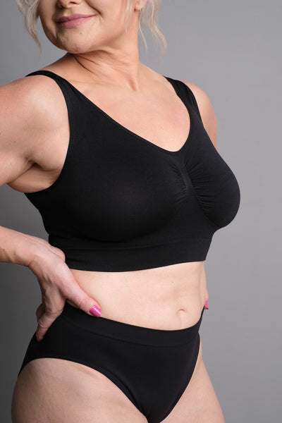 Essential Bra Top in Black