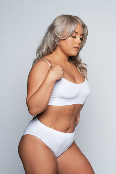 High-waist seamless panties