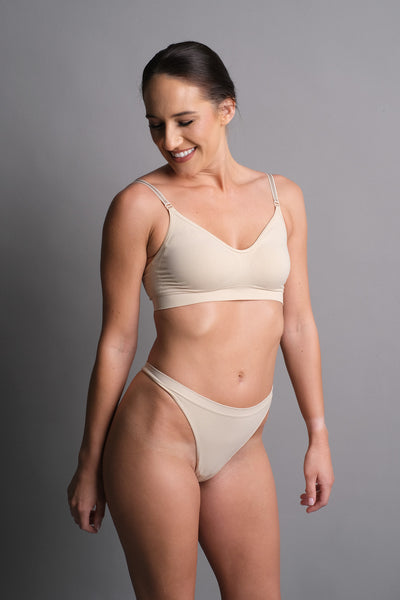 Padded Bra in Beige