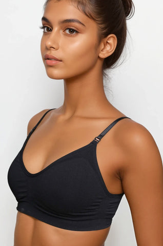 Padded Bra in Black